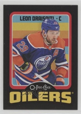 2024-25 O-Pee-Chee All-Stars Retro Black Border 15/100 Leon Draisaitl #509 1u6
