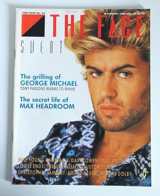 THE FACE MAGAZINE August 1985 Issue 64 George Michael Max Headroom Amanda Lear