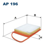 Luftfilter FILTRON AP 196 Filtereinsatz für PROACE CITROËN B9 208 PEUGEOT SCUDO