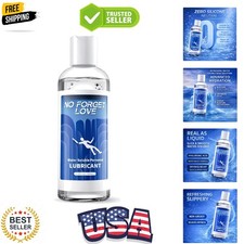 Water-Based Personal Lubricant for Men Women Smooth, Long-Lasting Non-S...