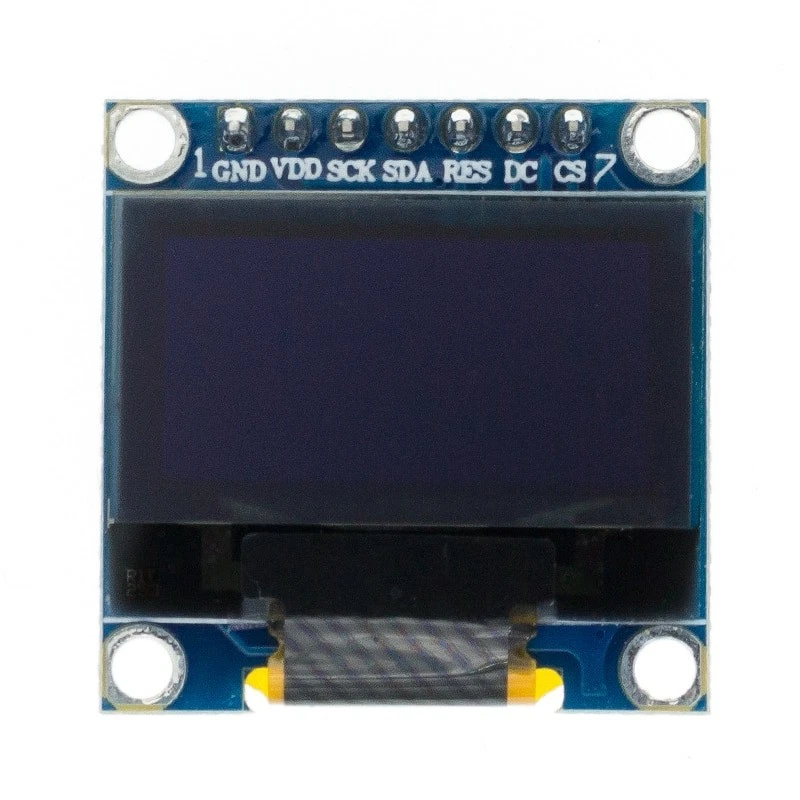 0.96″ SPI Serial 128X64 OLED LCD LED Display Module 128*64 BLUE SSD1306 Arduino - Image 2 of 3