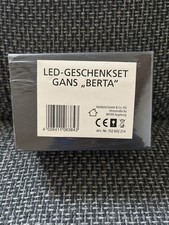LED-Geschenkset „Gans Berta“ – neu & originalverpackt