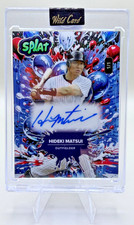 2024 Wild Card Splat Baseball Hideki Matsui 1/1 Auto New York Yankees (Godzilla)