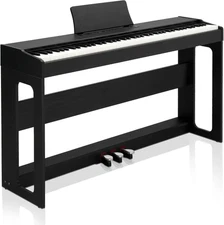 88 Key Weighted Keyboard Piano Digital Piano w/Dream Sound Chip, MIDI/USB Pedals