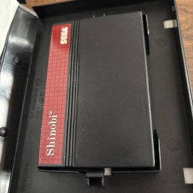 Shinobi (Sega Master System, 1988) Authentic. CIB. Manual Included *READ*