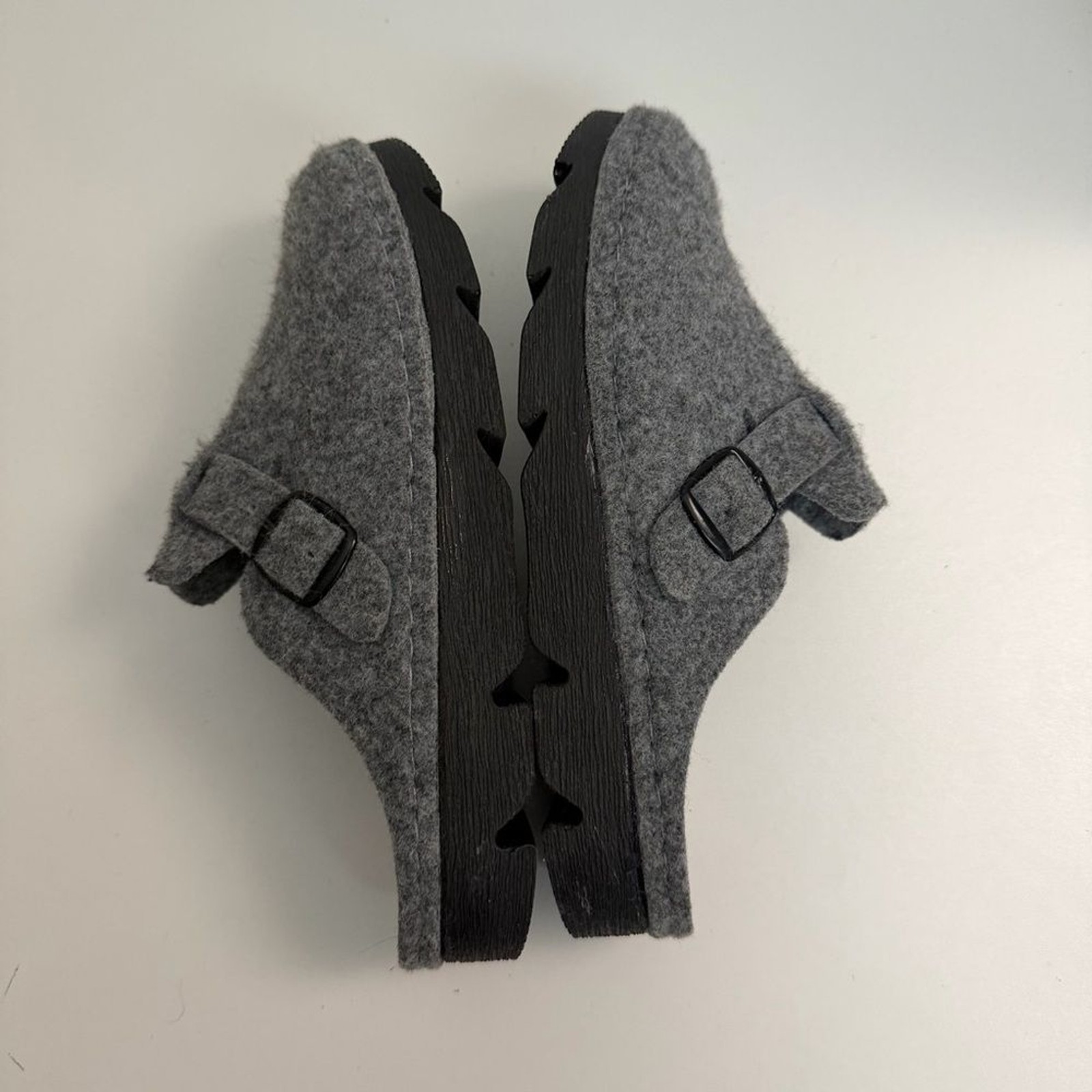 Spring Step Flexus Clogger Clogs Slipper Wool Fel… - image 6