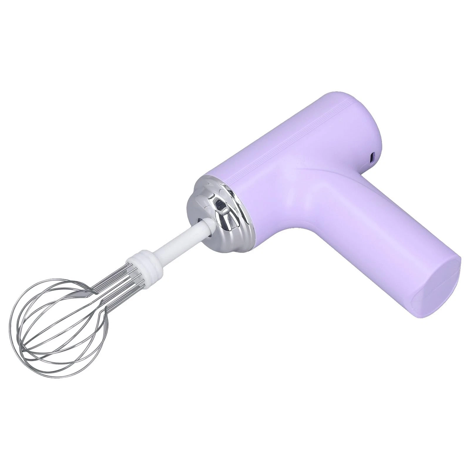 Egg Beater, Compact Hand Mixer Handheld Milk Frother Portable Cordless Whisk ...