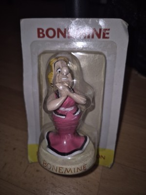 Asterix and Obelix Resin Figure - Bonemine Year 2002 PLASTOY Atlas NEW
