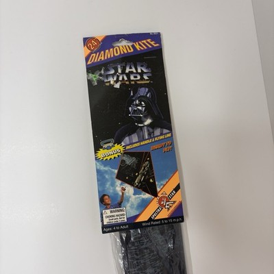 STAR WARS Diamond Kite 24 Inch Spectra Star 1996 New Sealed