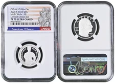 2025 S Silver Quarter 25C Ida B. Wells Limited Edition NGC PF70 ER Ultra Cameo