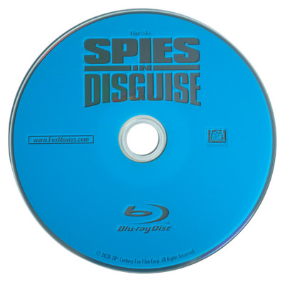 Spies in Disguise Blu-ray 2020 Blue Sky 20th Century Fox Animated Film