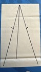 US Office Supply Display Easels! Easy Folding Black Steel 64" High! Box Of 5 New — photo 1