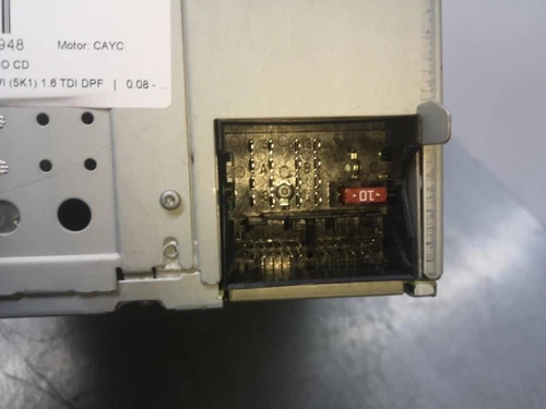 1K0035186 Sistema Audio/Radio Cd para VOLKSWAGEN GOLF VI (5K1)(10.2008) * 778948 - Imagen 6 de 10