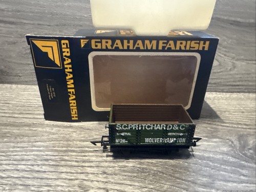 Graham Farish 12112 OO Spur 7 offener Plankenwagen "S C Pritchard & Co" Wolverhampt | Zustand: Used