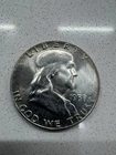 1957 D Franklin Half Dollar UNCIRCULATED