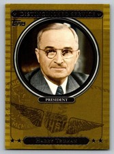 2007 Topps Distinguished Service  Harry S. Truman DS9