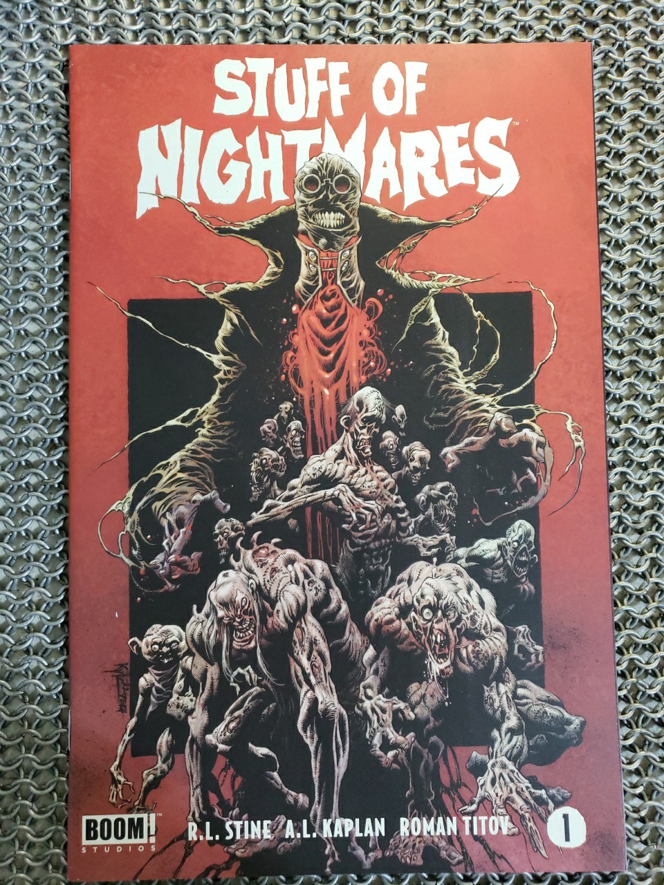 Stuff of Nightmares #1 Kyle Hotz Cover (BOOM! Studios October 2022)