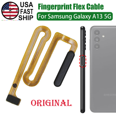 OEM Fingerprint Sensor Power Button Flex Cable For Samsung Galaxy