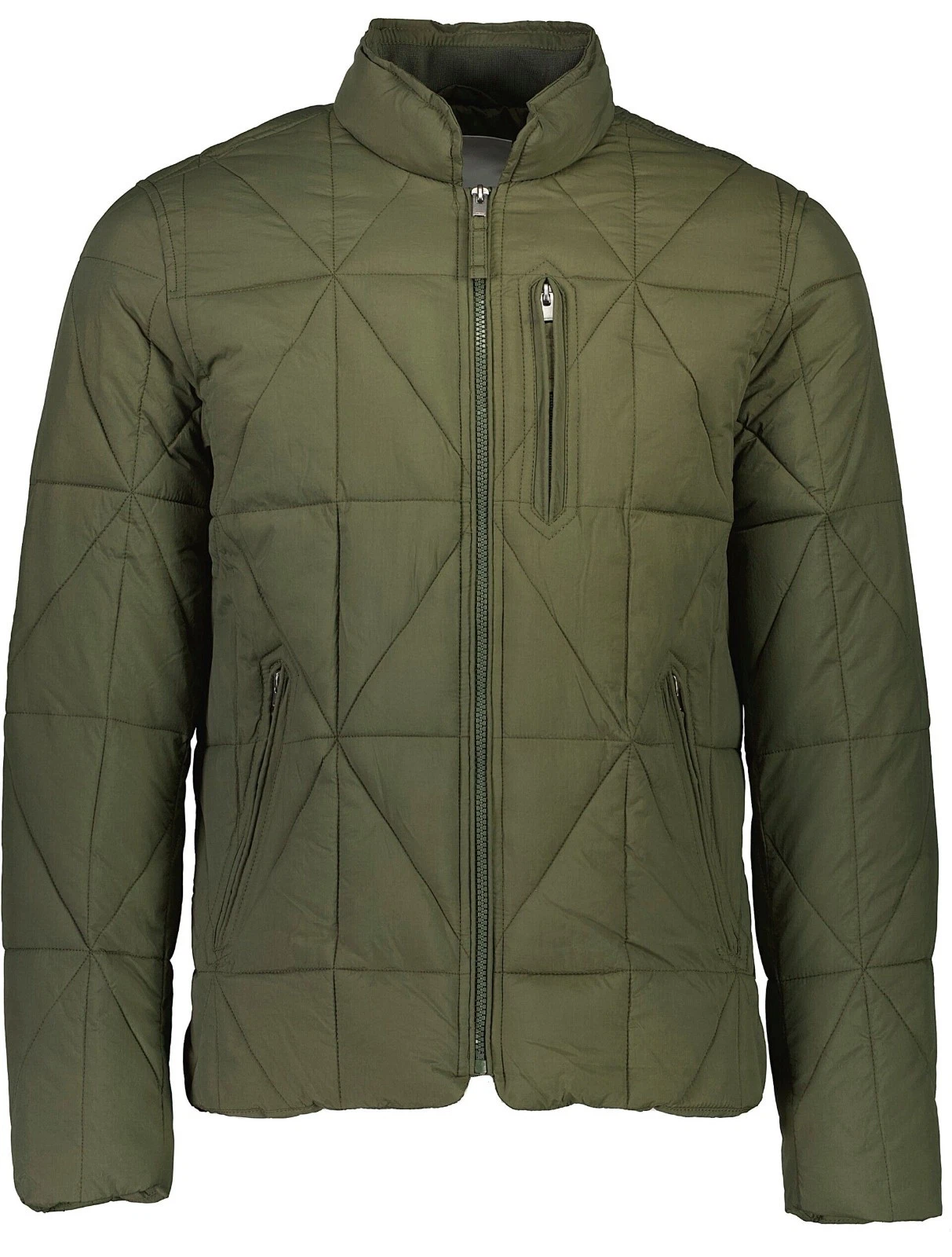 Lindbergh Padded Green Jacket Size Small Quilted Coat RRP £150
