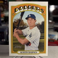 2021 Heritage High Number Austin Barnes Dodgers #543 ⭐️ MINT GEM?