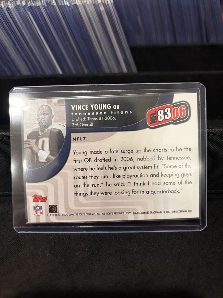 Lote QB - Vince Young Drew Bledsoe Troy Aikman - 3 cartas Foto 4 de 4