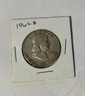 1962d ben franklin half dollar