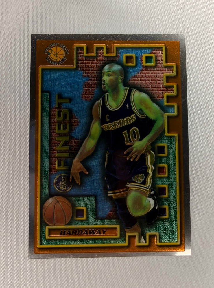 Tim Hardaway 1995-96 Topps Finest NBA #M26 Warriors