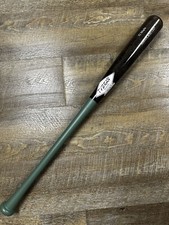 Bate de béisbol de madera de arce TYBRAN 32" nuevo con garantía ébano/verde musgo