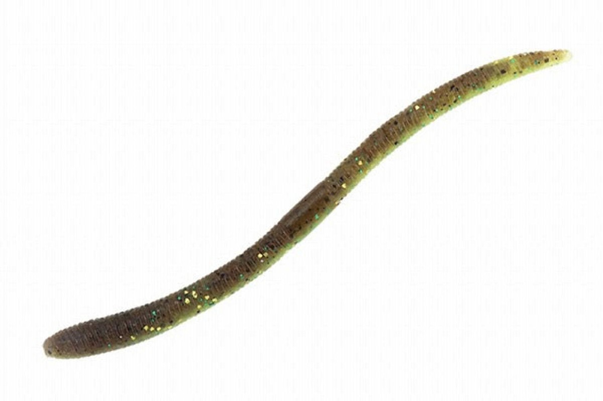 Jackall Worm Flick Shake 5.8inch Green Pumpkin/Gold Chart | eBay