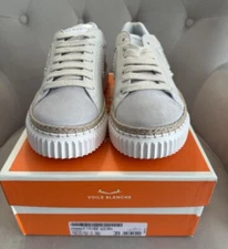 VOILE BLANCHE Panarea Fringe  Suede/Nappa NWB Size 39/US 9