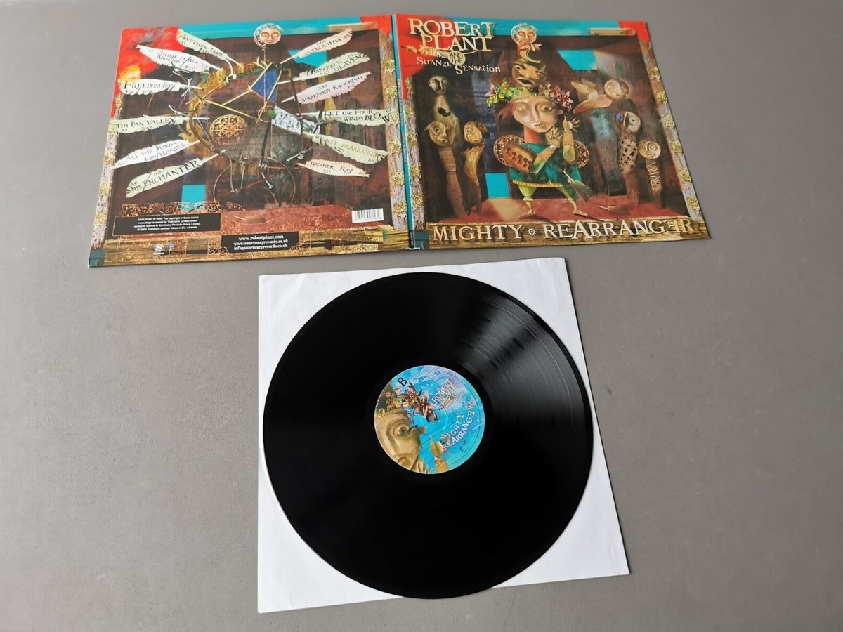 ROBERT PLANT & STRANGE SENSATION original Vinyl LP Mighty