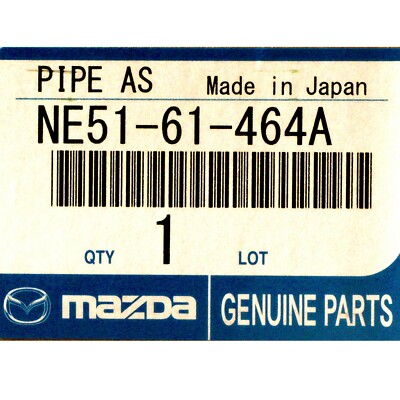 Ne51-61-464a Mazda Pipe No1coole NE5161464A Genuine OEM Part for