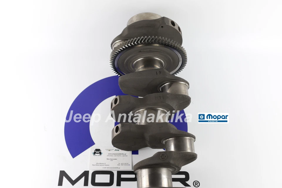Cigüeñal motor Jeep Liberty KJ 2.8TD 2003-2007 68019322AA nuevo genuino Mopar Foto 4 de 4
