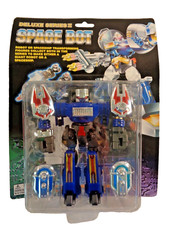 DELUXE SERIES II 2 SPACE BOT FIGURE TRANSFORMING ROBOT FIGURE BNIB