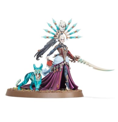Warhammer 40k AELDARI Yvraine Commission Painted Order