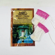 New 2 Pack Texsport 14210 Heavy Duty String Tie #21 Lantern Mantles ***READ***