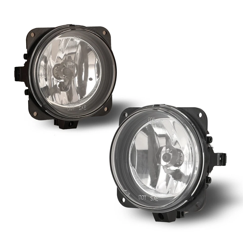 Fog lights Pair For 2002 2003 2004 Ford Focus Bumper Driving Lamps Left+Right - Image 3 of 4