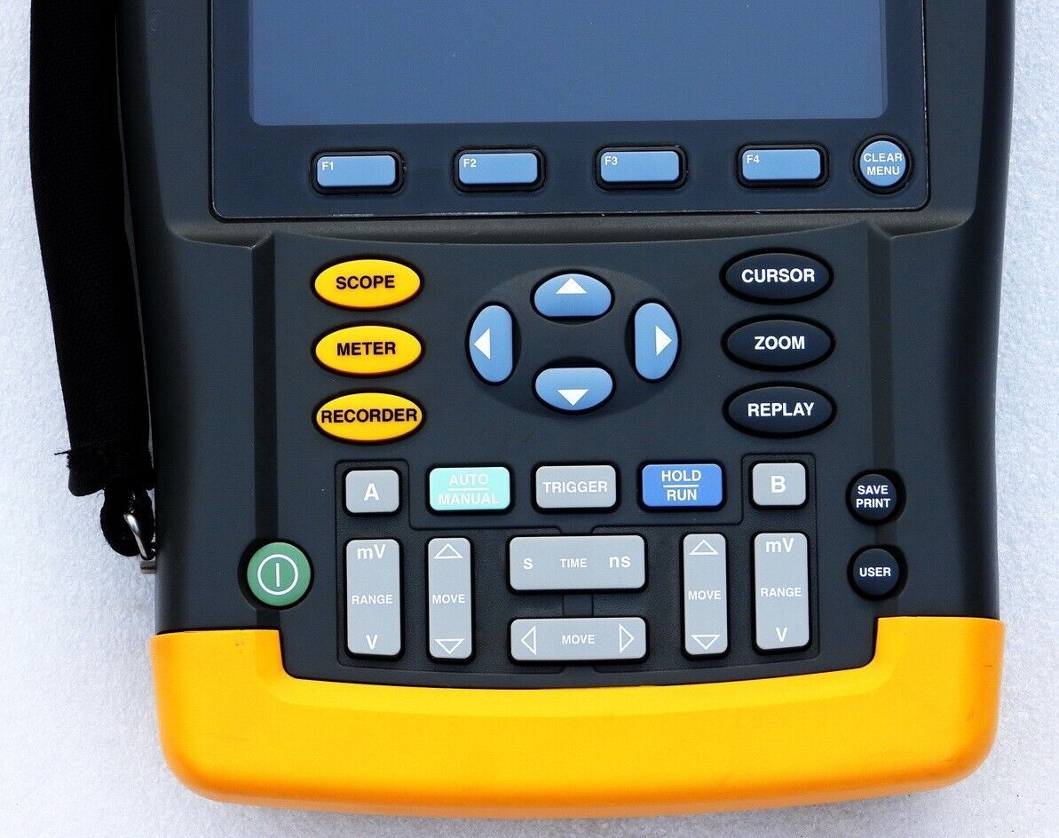 FLUKE 199B HANDSCOPEMETER MIT DIGITALER ANZEIGE, 200-MHz-OSZILLOSKOP | eBay