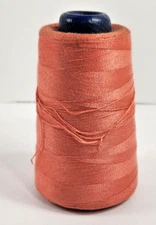 ROBISON ANTON TEXTILE CO. MERCERIZED & GASSED COLOR T662 FAST DYE VTG SERGER