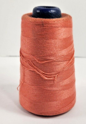 ROBISON ANTON TEXTILE CO. MERCERIZED & GASSED COLOR T662 FAST DYE VTG SERGER