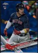 Yoan Moncada 2017 Topps Chrome Sapphire Edition #210 RC /250 Red Sox 