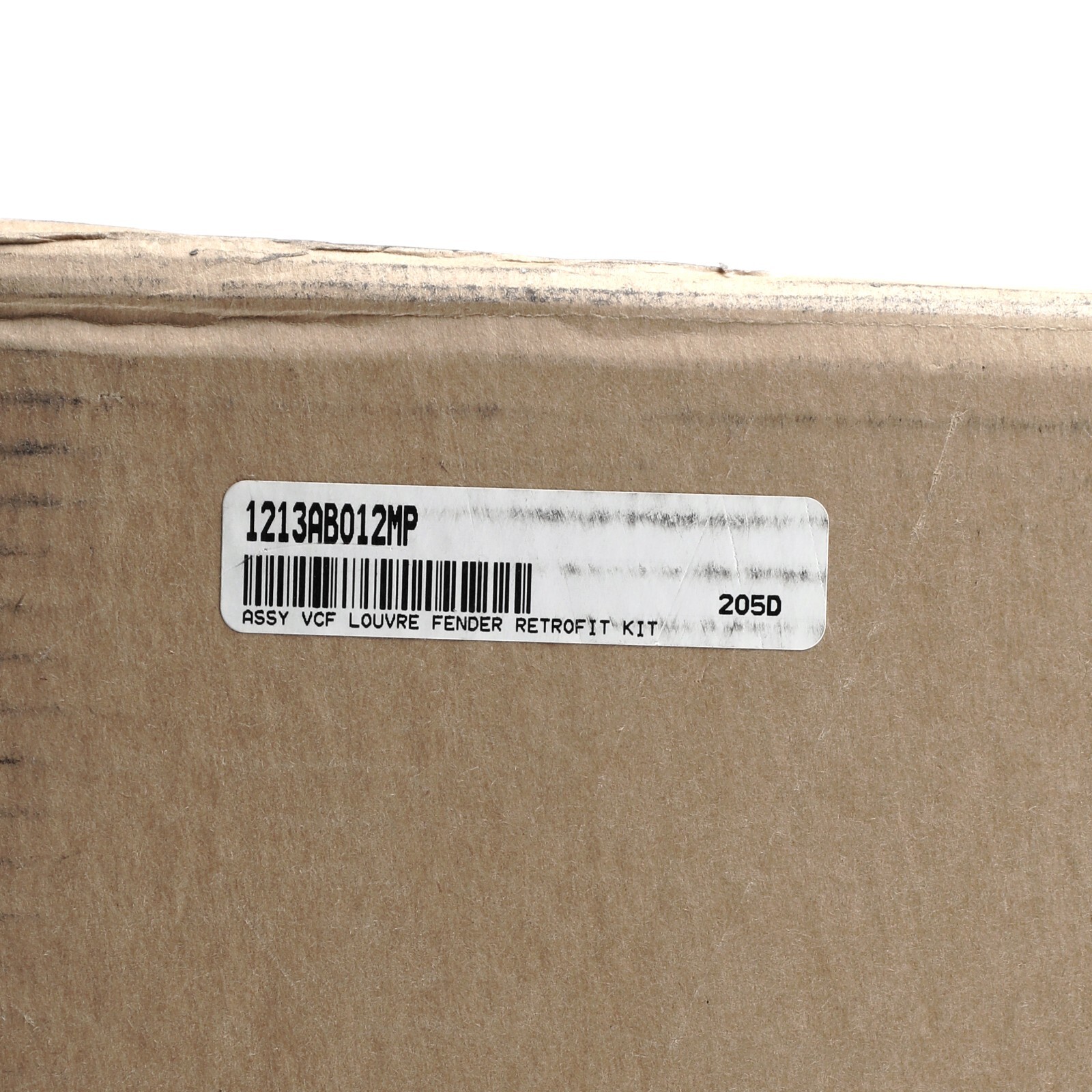 GENUINE MCLAREN VCF LOUVRE FENDER ASSEMBLY RETRO FIT KIT OEM GENUINE 1213AB012MP
