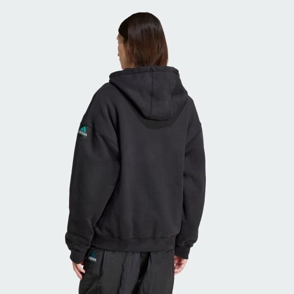 adidas Originals EQT Fleece Full Zip Hoodie Black JD0659 Japan