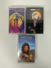 Lot of 3 Robert Plant Cassette Tapes Now Zen Manic Nirvana Fate Of Nations