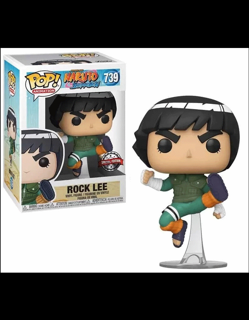 Funko Pop Rock Lee Naruto Shippuden Special Edition 739