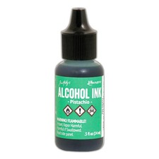 Ranger, Tim Holtz, Alcohol Ink, Pistachio Alcohol Ink, .5 fl oz, Green Ink