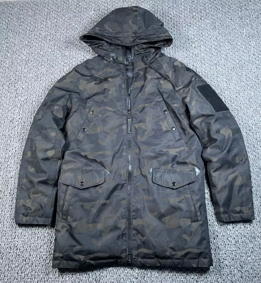 Alpha industries camo best sale parka