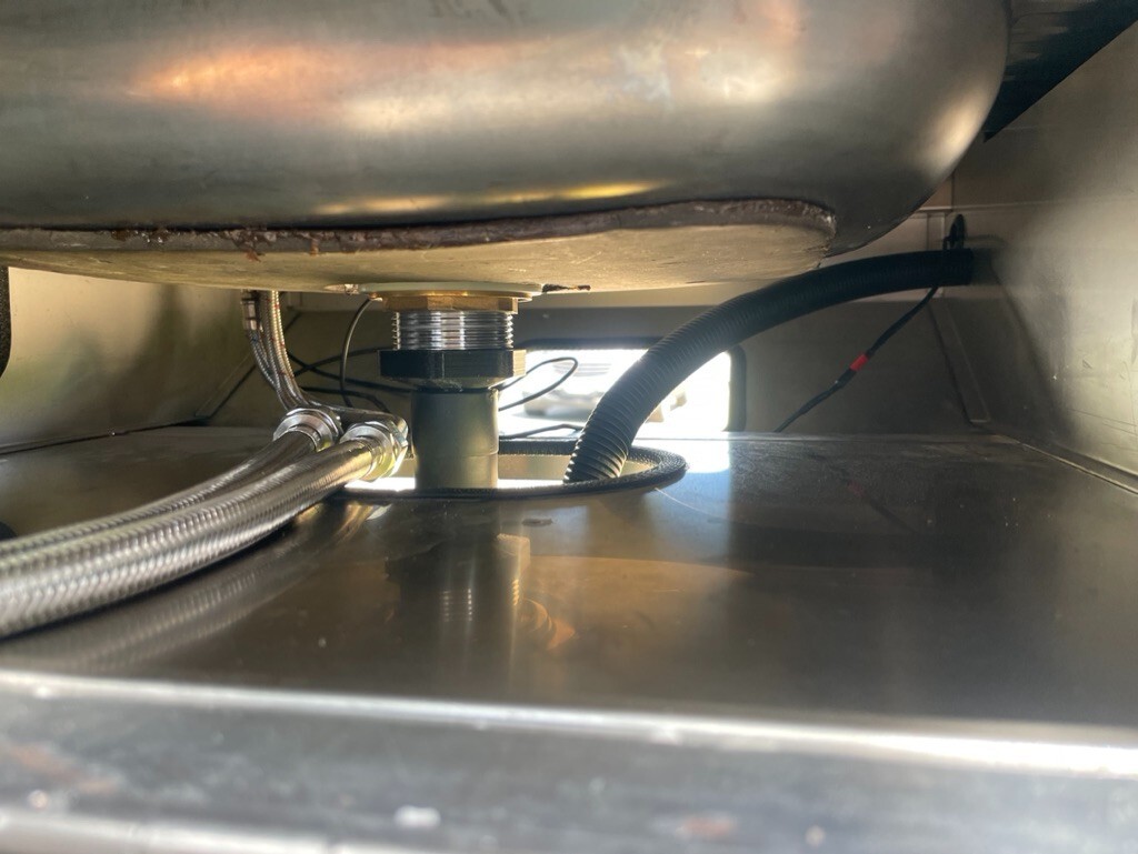 Camper Trailer Sink Drain Adapter For Slide Out Kitchen (ORIGINAL