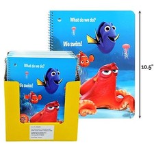 Disney Finding Dory Single Subject Sprial Notebook 50 Sheets