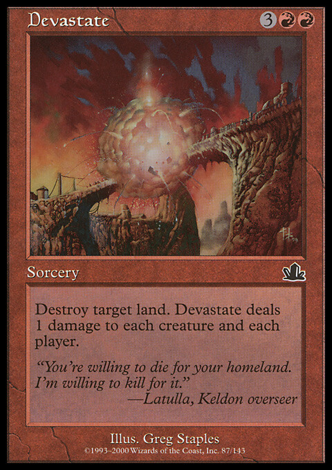 Magic the Gathering MTG Devastate (87) Prophecy LP | eBay